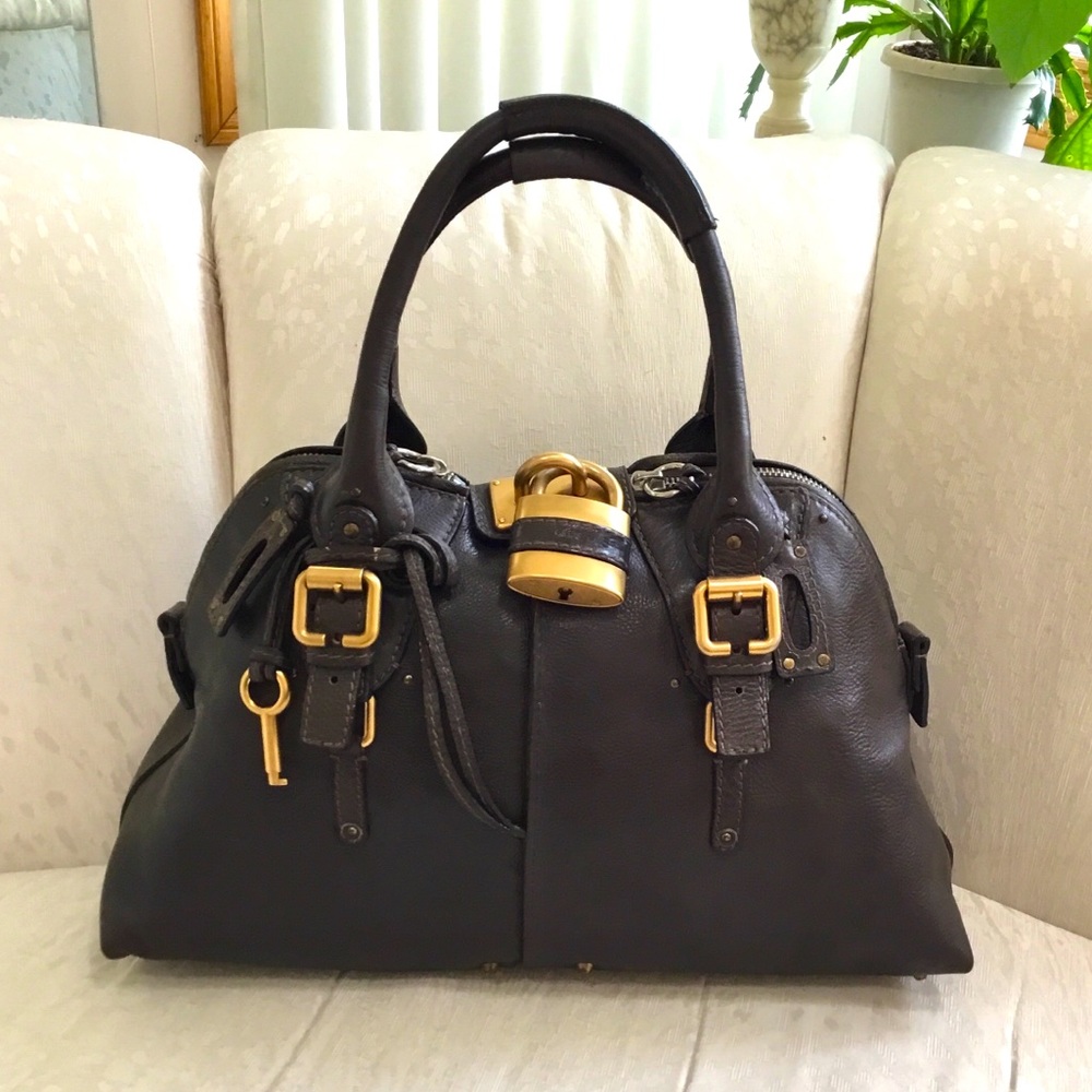 Authentic CHLOE PADDINGTON leather bag